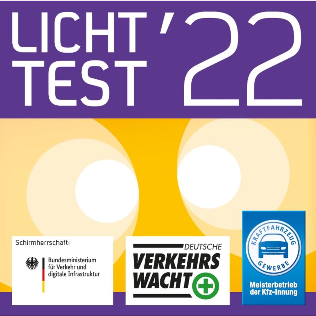 Plakette „Licht-Test 2022" (100 Stück)