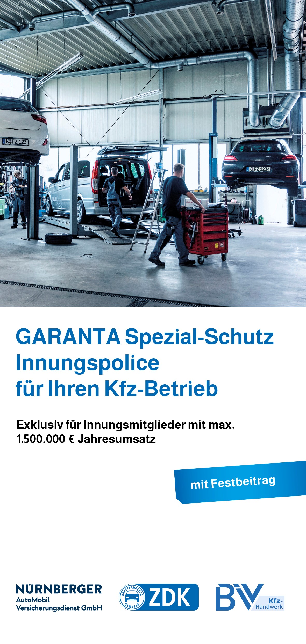 Flyer „GARANTA Spezial-Schutz" 