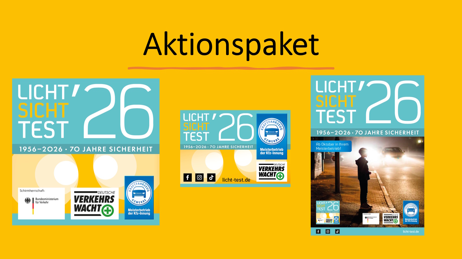Aktionspaket „Licht-Sicht-Test 2026"
